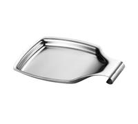 Toyvian Repose-cuillère Inox Plateau de Rangement Robuste pour Cuillères Spatules Ustensiles de Cuisine Support et Facile à Nettoyer pour Cuisine et Barbecue