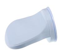 Toyvian Repose-pieds Blanc Ventouse Antidérapante en Pp pour Salle de Bain, Aide à L'équilibre Facile à Utiliser, pour Voyage et Usage Quotidien