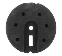 Toyvian Socle pour lampadaire Socle lesté en plastique de 15 cm à monter soi-même pour lampadaires ou lampes de table - Rehausseur de poids rond pour tapis, bureau ou chambre