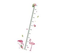 Toyvian Sticker Mural Toise Hauteur Garçon et Filles Autocollant Autonome Flamant Rose Décor Chambre Bébé, Mesure Précise, Matériau Imperméable, Utilisation Facile, pour Salon et Salle