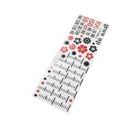 Toyvian Stickers Muraux pour Mesure de Garçon Fille Décoration Murale Chambre Garçon Fille Toise Croissance