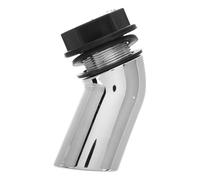 Toyvian Support de douchette pivotant en acier inoxydable pour poste de lavage de salon, accessoires de robinet, adapté aux salons de beauté et lavage de cheveux