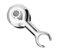 Toyvian Support Mural pour Douchette Coiffeur en Abs Argenté Surface Lisse et Prise en Main Confortable pour Bac à Shampoing en Salon de Coiffure Couleur Aléatoire