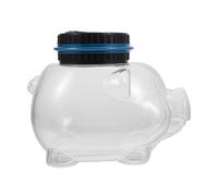 Toyvian Tirelire Numérique Transparente Écran LCD Digital Compteur de Pièces en PVC sans Batterie, pour Maison et Garçon et Filles Adultes