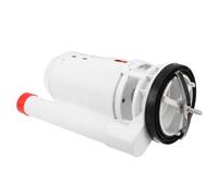 Toyvian Valve D'arrivée D'eau Évite les Fuites Blanc pour Réservoir de Toilette en Plastique Joint en Caoutchouc, Kit de Réparation Intégré Doubles Chasses