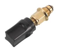 Toyvian Vanne de Remplissage Chaudière Murale Laiton Noir Valve Manuelle Anti-fuite pour Chauffage Domestique Robinet Appoint pour Maintien Pression et Réparation Chaudière