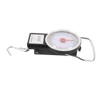 TOYZFRIENDY Balance à Main Portable 35 Kg Crochet Suspendu, Dynamomètre Compact en Fer et Plastique, Balance pour Bagages de Voyage Légère et Précise, Échelle Mini pour Peser Valises et