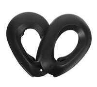 TOYZFRIENDY Cache-oreilles Protection Étanche et Portable pour Teinture Capillaire 2 Paires en Silicone Noir pour Garder les Oreilles Propres Adaptées Usage Personnel et Professionnel et Professionnel