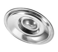 TOYZFRIENDY Couvercle de Bassine en Acier Inoxydable 12 Cm pour Mini Pots, Résistant la Rouille, Maintien Fraîcheur, pour Usage Domestique et Rangement