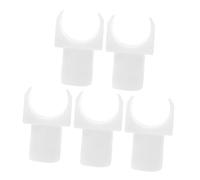 TOYZFRIENDY Guides de Rail pour Fauteuil Roulant 5 Pièces ABS Blancs | Blocs de Support Universels pour Siège de Fauteuil Roulant, Fixation Sécurisée et Maintien du Accessoires