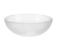 TOYZFRIENDY Saladier en Verre Rond pour Salade, Bol à Salade en Verre Simple et Délicat, Facile à Nettoyer, Maison Présents de Pendaison de Crémaillère