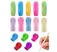 TOZBLEU 15Pcs Guide Doigts Ecriture Enfant, Guide Doigt Embout Crayon Grips Pour Crayon Pour Enfants Étudiants Aide Ecriture Enfant, Devoirs Dessin Cahier Magique Écriture, 3 styles