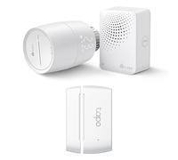 TP-Link Kasa Tête Thermostatique Connectée et Intelligente KE100 KIT + Tapo Détecteur de contact intelligent Tapo T110, pour la sécurité des fenêtres/portes