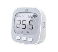 TP-Link Kasa Thermomètre Intérieur Connecté WiFi, Écran E-Ink 2.4" KE110 | Haute lisibilité, capteur Suisse de haute précision, notification instantanée, autonomie 1 an, Kasa Hub requis