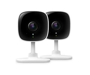 TP-Link Lot de 2 caméras de sécurité Tapo 2K pour Moniteur de bébé, caméra pour Chien avec détection de Mouvement, Audio bidirectionnel, Vision Nocturne, Stockage de Carte SD et Cloud (jusqu'à 256