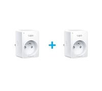 Tp Link Pack 2 Mini prises WiFi Connectées, Surveillance de consommation - Compatible Matter