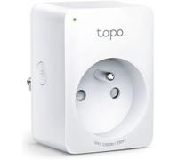 TP-Link Tapo Mini Smart Wi-Fi Socket Energy Monitor Prise intelligente 3680 W Maison Blanc