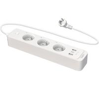 Tapo Multiprise connectée P300 V1 – 3 prises, 3 USB (1 Type‑C+2 Type‑A), Wi‑Fi, Bluetooth 4.2