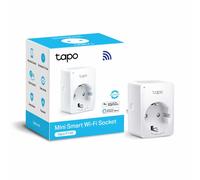 TP-Link Prise Connectée WiFi Smart Plug Tapo P100 1 Pack - Commande à Distance, Compatible Alexa Google Home, Blanc