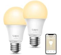 TP-Link Tapo Ampoule Connectée Wifi, Ampoule LED E27 Blanc Chaud, compatible avec Alexa, Google Home et Siri lot de 2 Tapo L510E