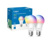 TP-Link Tapo Ampoule Connectée Wifi, Multicouleur, E27 compatible avec Alexa, Google Home et Siri, lot de 2 Tapo L530E