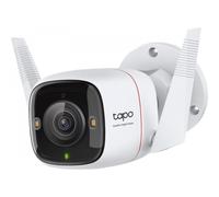 TP-Link Tapo C325WB 4MP QHD Caméra d'extérieur ColorPro MicroSD (2688 x 1520 pixels), Caméra réseau, Blanc