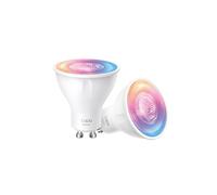 TP-Link Tapo L630 (2-Pack) Ampoule LED Intelligente Wi-Fi GU10 3.7W, 350lm, 2200-6500K, 16M Couleurs, Wi-Fi 2.4GHz, Compatible Alexa & Google Assistant