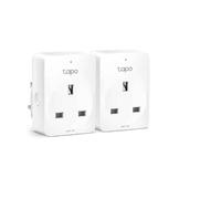 Tapo Prise intelligente P100 Wi‑Fi Alexa et Google Home sans hub Lot de 2 Blanc 2990 W