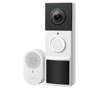 TP-Link Tapo Sonnette vidéo intelligente à piles D20 2K 160° IP65 5200 mAh