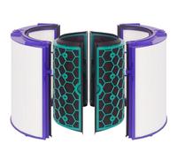 TP04 Filtre de rechange compatible avec purificateur d'air Dyson HP04 TP04 DP04 TP05 DP05, filtre HEPA en verre combiné 360° et filtre à charbon 2 en 1 pour filtres de ventilateur Dyson