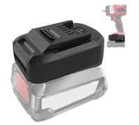 TPDL Adaptateur de batterie Bosch pour Einhell - Pour batterie Bosch 18 V PBA/PSB/PSR - Fonctionne avec les outils électriques Einhell 18 V Li-Ion (batterie du système professionnel GBA)