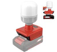 TPDL Lampe de travail LED sans fil 12 W pour batterie Einhelll 18 V PXC Power X-Change, lampe de poche portable, outil de chantier pour Einhelll, lampe projecteur pour réparation/camping/urgence