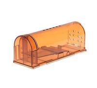 TPDRKOWJX Pièges à Rats, pièges, Attrape-Souris 1 PC Intelligent autobloquant, piège Souris sûr et Ferme, Cage Domestique Transparente, Attrape-rongeurs (Couleur : Marron)(Brown)