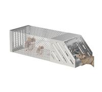 TPDRKOWJX Pièges à Rats, pièges, Attrape-Souris, Attrape-Rats, rongeurs, Cage en métal autobloquante