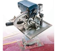 TPTAWF Tondeuse électrique pour tapis et tapis de 15 000 tr/min | Tondeuse portable pour tapis plate de 500 W avec lame de 7,6 cm, profondeur réglable et vitesse élevée