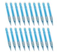 TQUXNGA automatiques compacts pour notes, devoirs, Blue | 20 porte-mines compacts, avance par bouton-poussoir, gommes de fin pour les notes, les devoirs et l ' écriture