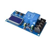 TQUXNGA Module de contrôle de de Batterie avec entrée et Affichage | Quatre bornes à vis et trous de en coin, affichage numérique avec boutons SET UP et DOWN, chargement