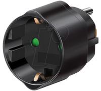 TRA JAP - Adaptateur de voyage, contact de protection/USA