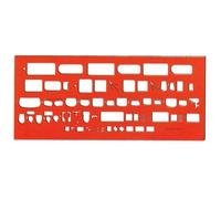 Trace Symbole SANITAIRE - MINERVA - Echelle 1/100 - N°5a - Précision 1/100 - Utilisation professionnelle