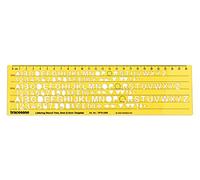 Traceease Mastic, Numeros Lettrage Anglais Modele Modele Outils De Dessin Pochoirs Alphabets-7Mm-8Mm-9Mm Alphabet Taille De La Lettre