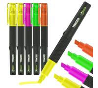 Tracer 2.0 Lot de 5 Surligneurs Pointe Biseautée Multicolores