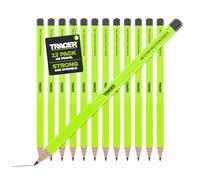 Tracer Lot de 12 Crayons à Papier HB pour Écriture, Dessin & Croquis