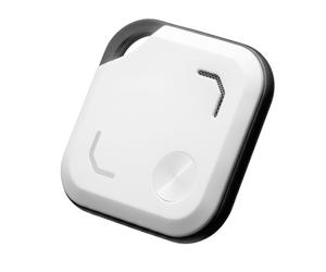 Traceur Bluetooth Airtag Compatible Apple Find My / Google Find Hub Akashi Blanc