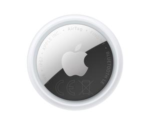 Traceur Bluetooth Apple AirTag iOS 26 iPadOS 26 batterie CR2032 argent blanc 31,9mm 11,8g pack de 4 pièces