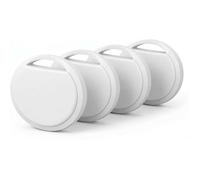 Traceur Bluetooth certifié MFi - Airtag compatible avec Localiser d'Apple - Localisateur GPS intelligent pour clés portefeuilles