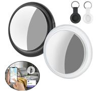 Traceur Bluetooth iOS Air Tracker Tag, Localisateur GPS pour Clés, Portefeuille, Enfants, Animaux, Antiperte, Compact, 2 pcs