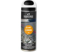 Bombe de peinture - Traceur de chantier SOPPEC blanc s mark 3-6 mois - 141900