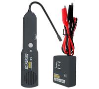 Traceur de Câbles Circuits Automobile, Détecteur Court-circuit Ouvert | Outil Portable pour Diagnostics Rapides, Boîtier ABS Noir, Usage Atelier ou Dépannage Routier, 2 X 9v 9f22