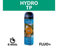 Lot de 12 Traceurs de chantier à l'eau très fluorescent FLUO TP HYDRO Bleu SOPPEC