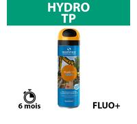 Traceur de chantier à l'eau très fluorescent FLUO TP HYDRO Orange SOPPEC